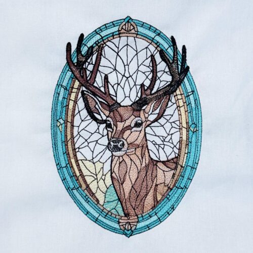 Stained-Glass-Deer