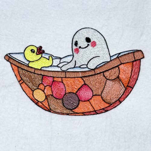 Stained-Glass-Ghost-In-a-Tub