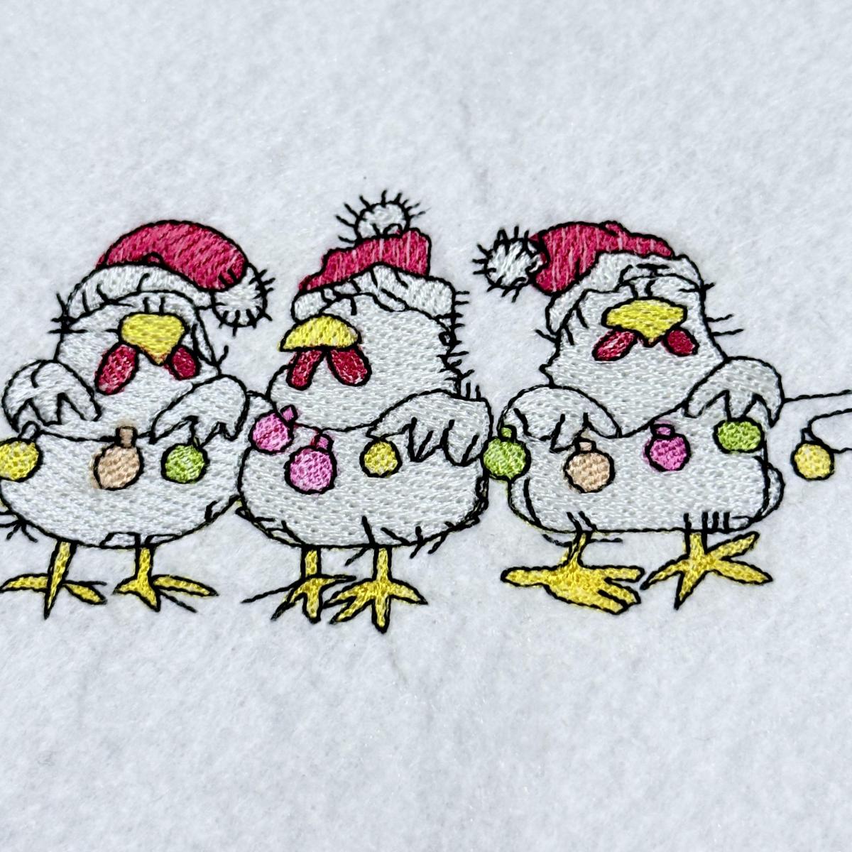 Christmas-Chickens-With-Ornaments-Embroidery-Design