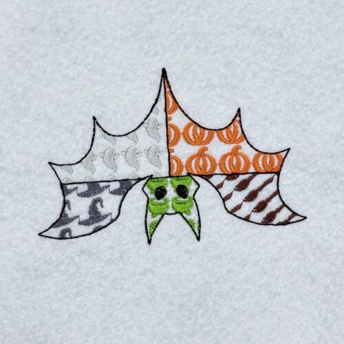 Halloween-Bat-Patch-Work