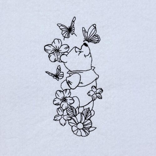 Honey-Bear-Line-Art