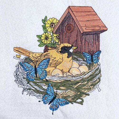 Mother-Bird-With-Nest