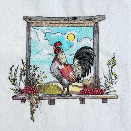 Rooster-In-Farm