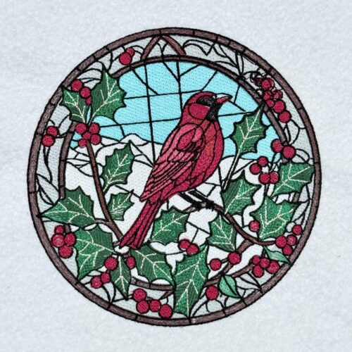 Stained-Glass-Cardinal