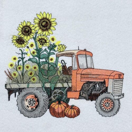 Truck-With-Sunflowers