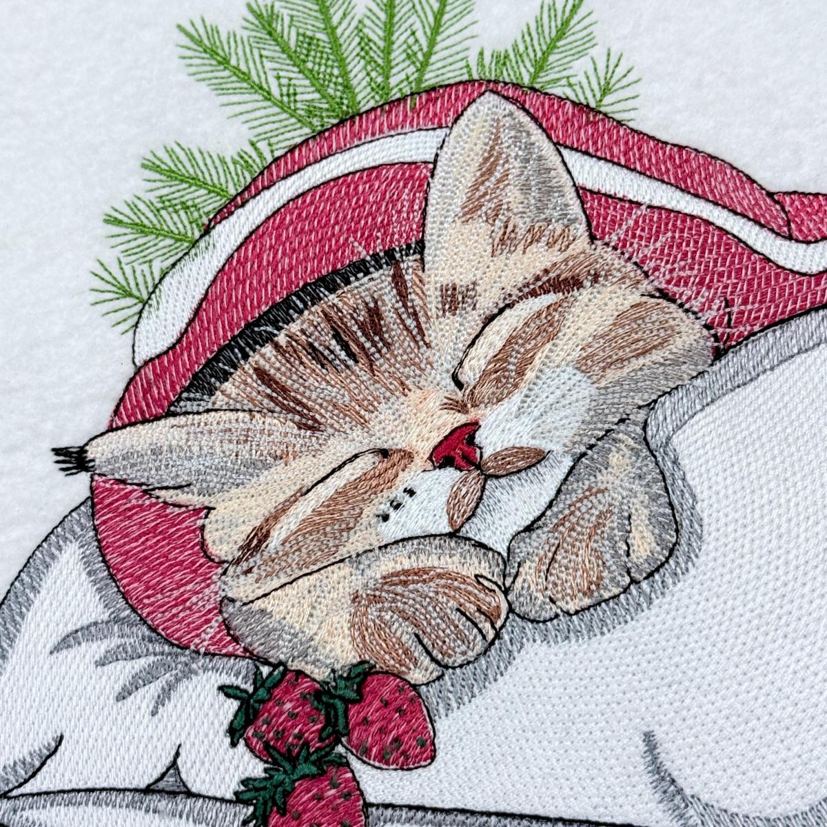 Winter-Sleepy-Kitten-Embroidery-Design