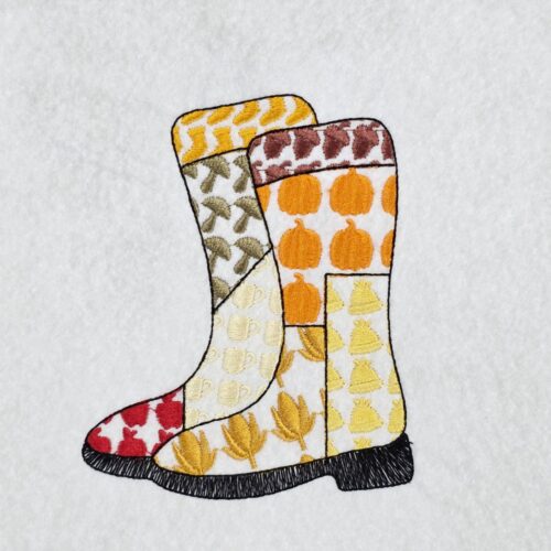 Boots-Patch-Work
