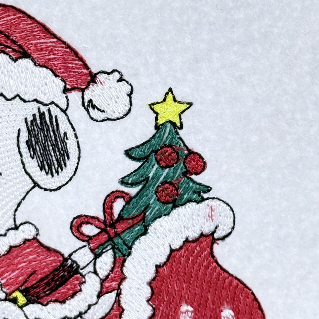FE04610---Nosey-Dog-On-Sleigh-With-Reindeer-Embroidery-Design