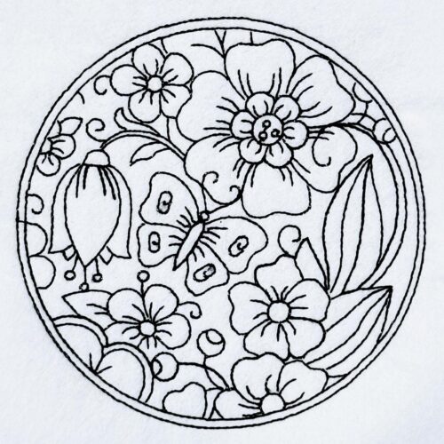 Floral-Butterfly-Medallion