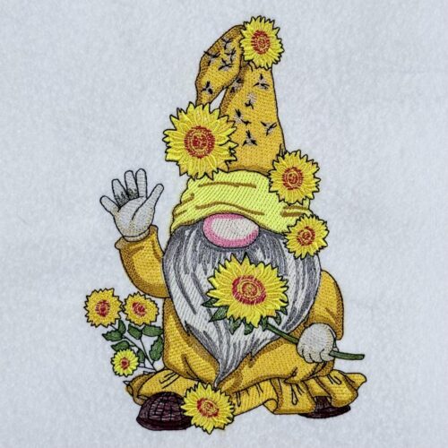 Gnome-With-Sunflowers