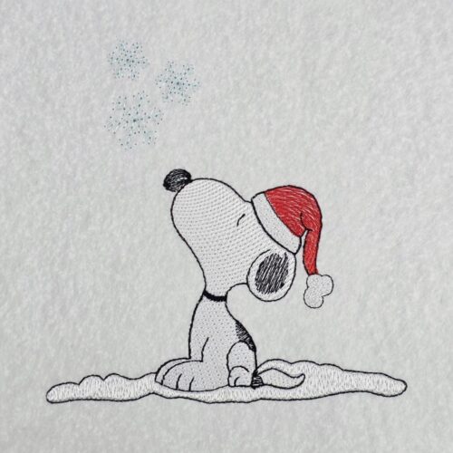 Nosey-Dog-Enjoying-The-Snow
