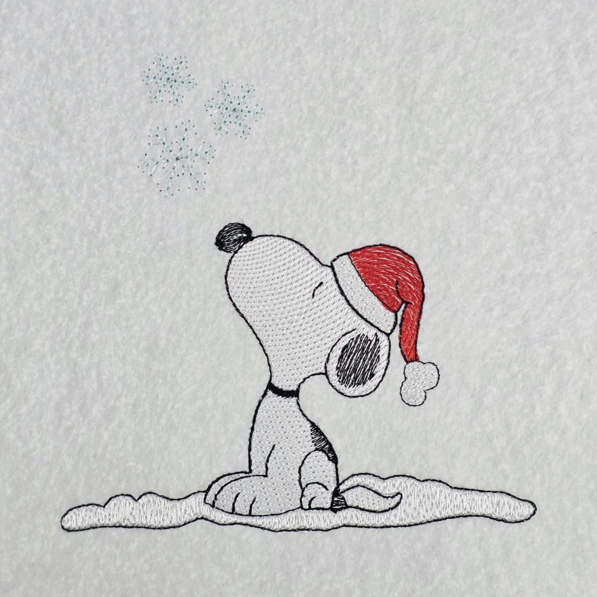 Nosey-Dog-Enjoying-The-Snow