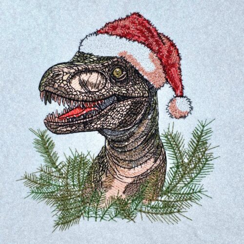 christmas-t-rex
