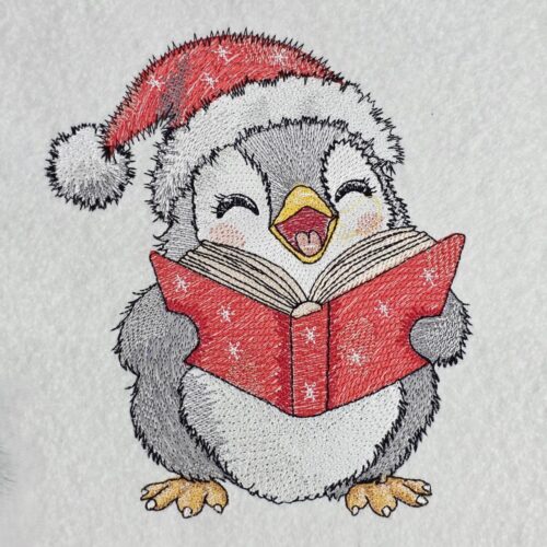 penguin-singing-christmas-carols