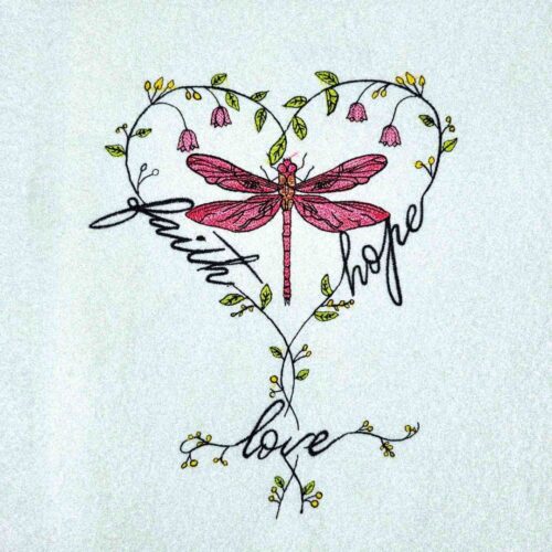 Heart-Of-Faith-Hope-And-Love-Dragonfly--Machine-Embroidery-Design
