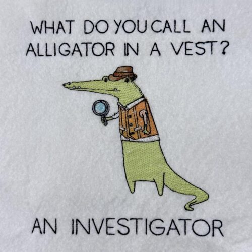 alligator-investigator-funny-pun