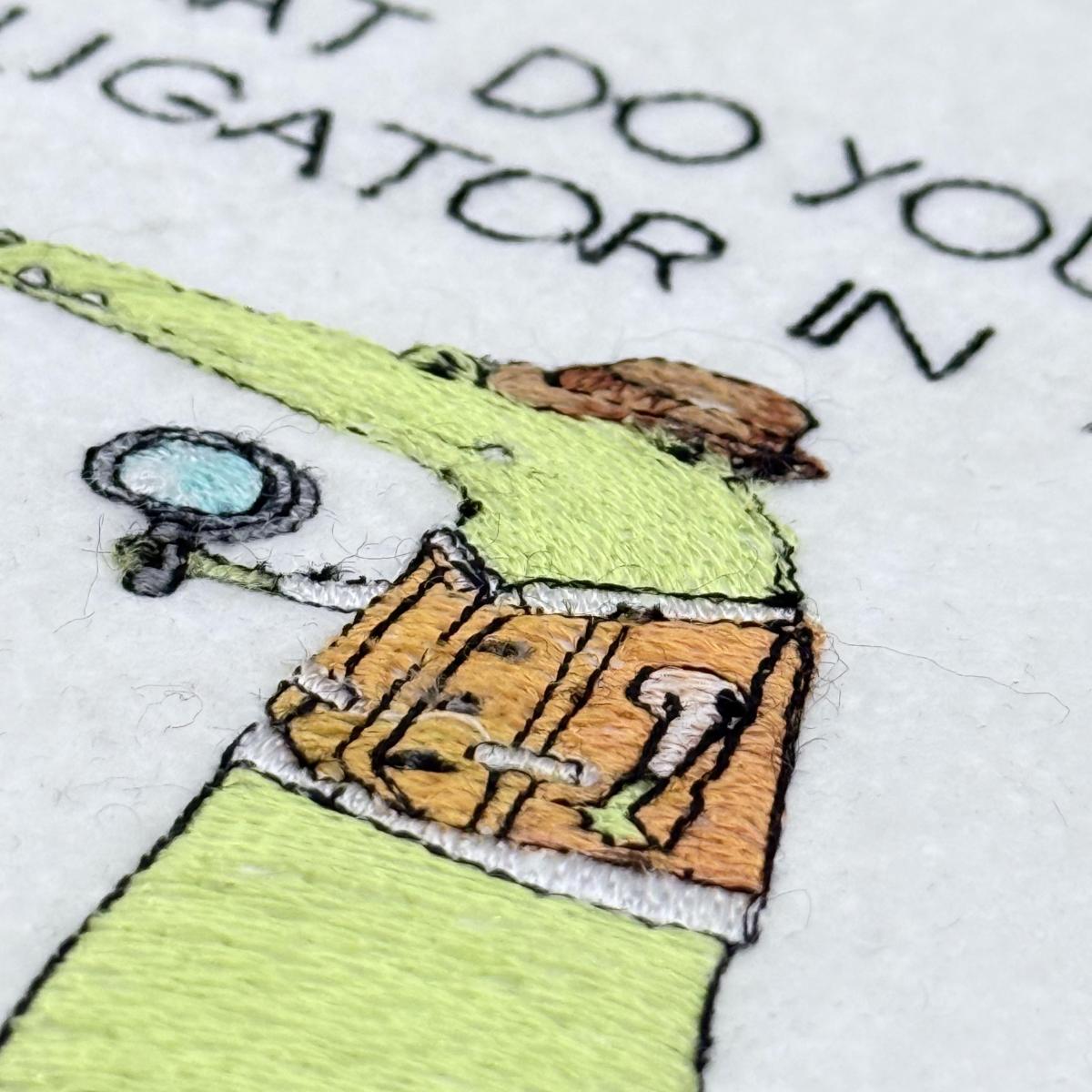 alligator-investigator-funny-pun-embroidery-design