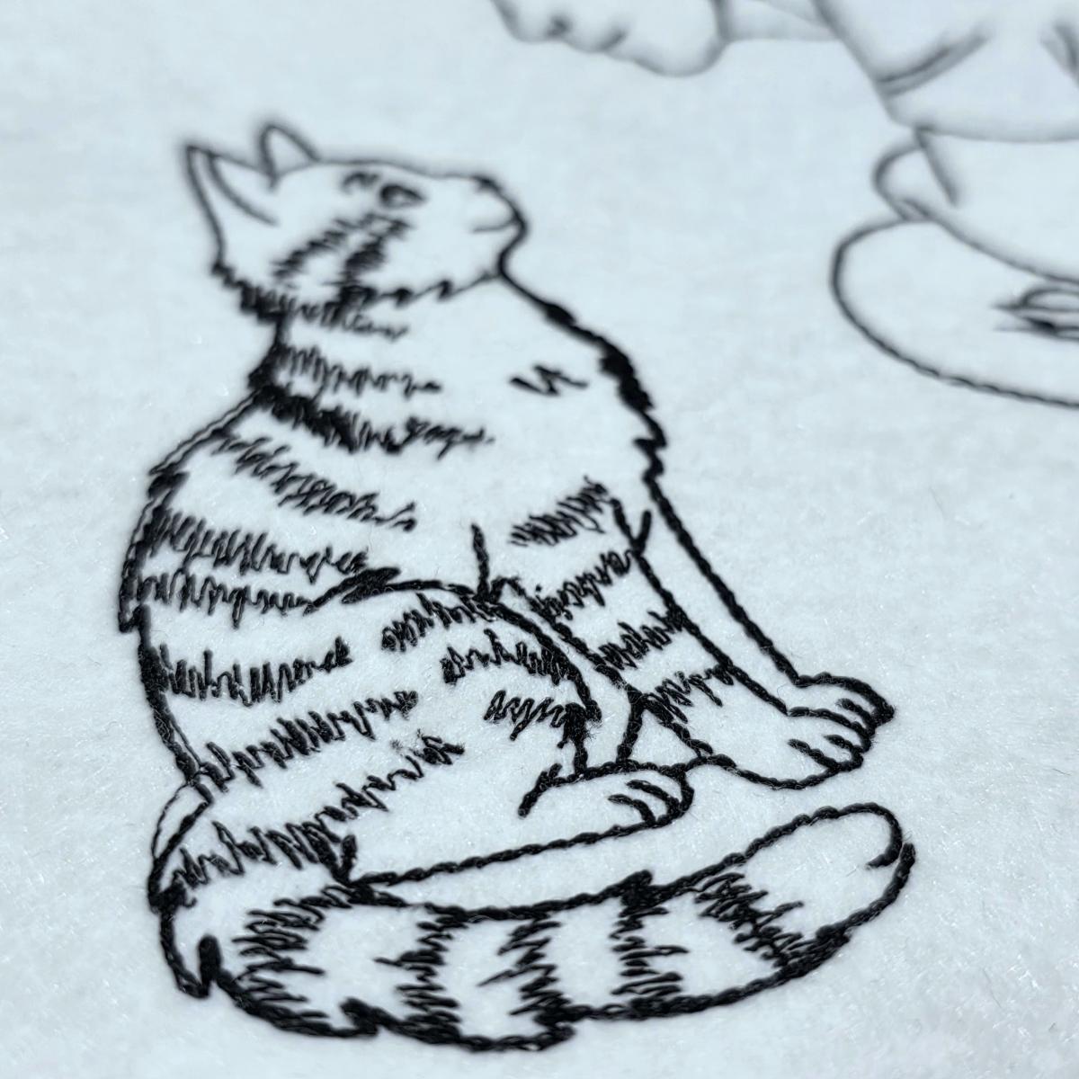 boy-and-cat-talking-line-art-embroidery-design