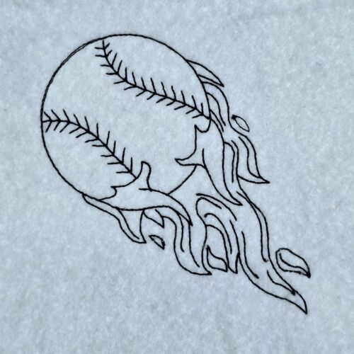 flaming-baseball-line-art
