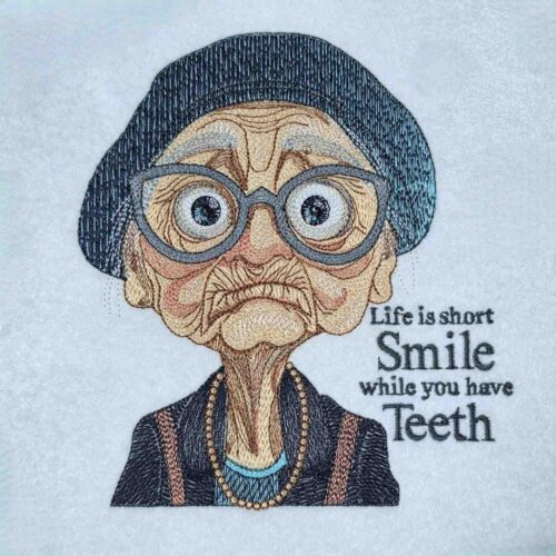 Funny-Old-Lady-Smile-Quote-Machine-Embroidery-Design2