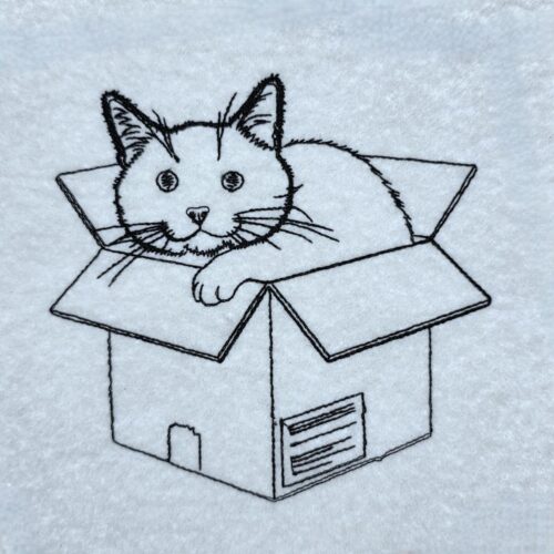 cat-in-a-cardboard-box-line-art