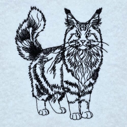 fluffy-cat-line-art