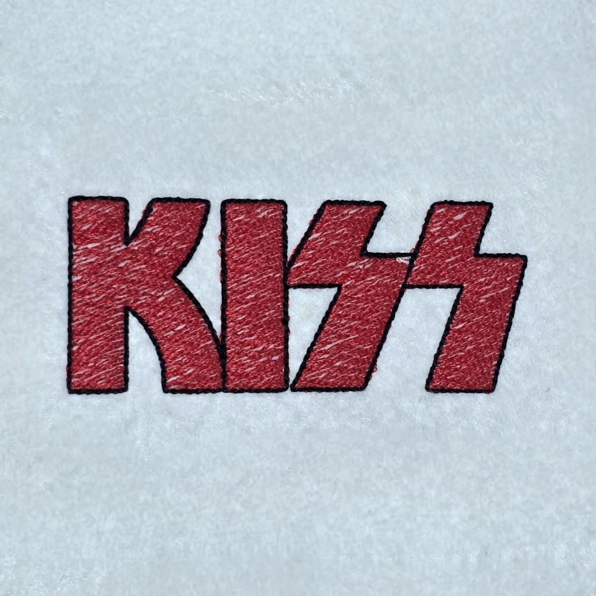 kiss-rock-band-text-design
