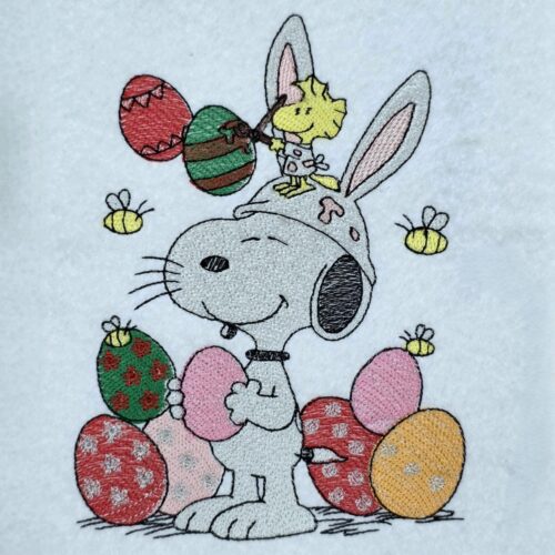 nosey-dog-painting-easter-eggs