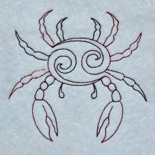 ocean-crab-line-art