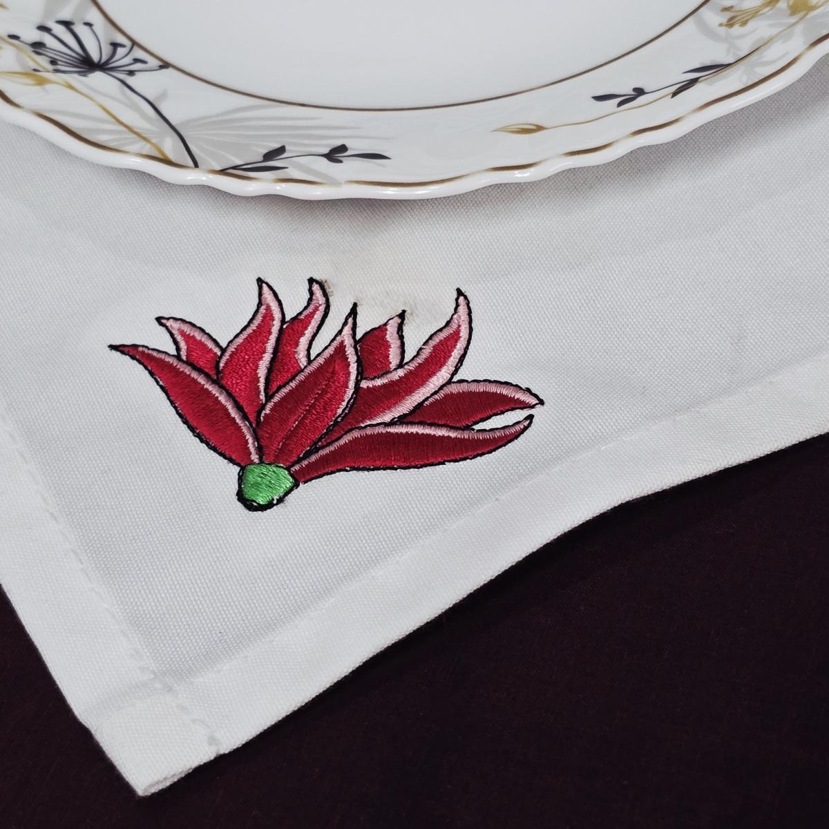 pink-heliconia-bloom-napkin-corner-embroidery-design