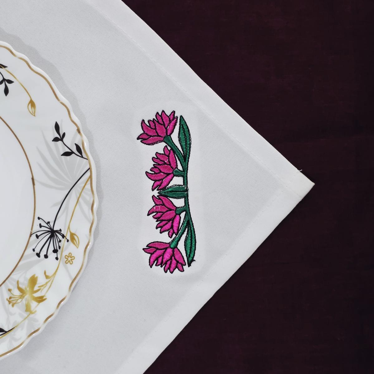 pink-wildflower-napkin-corner-embroidery-design