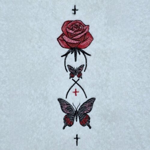 rose-blossom-and-butterflies