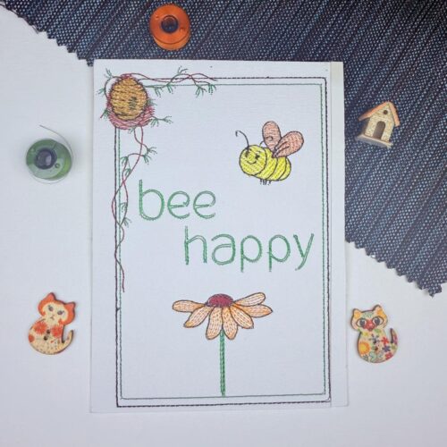 bee-happy-floral-cardstock