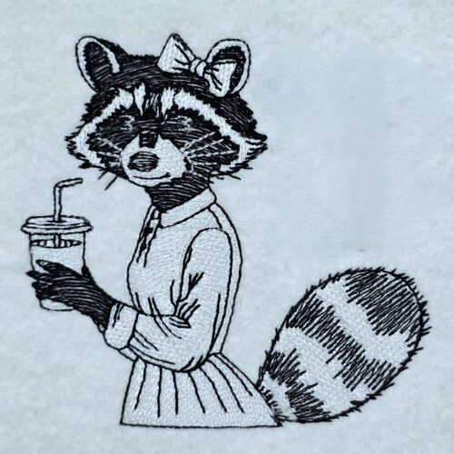 elegant-coffee-raccoon-lady