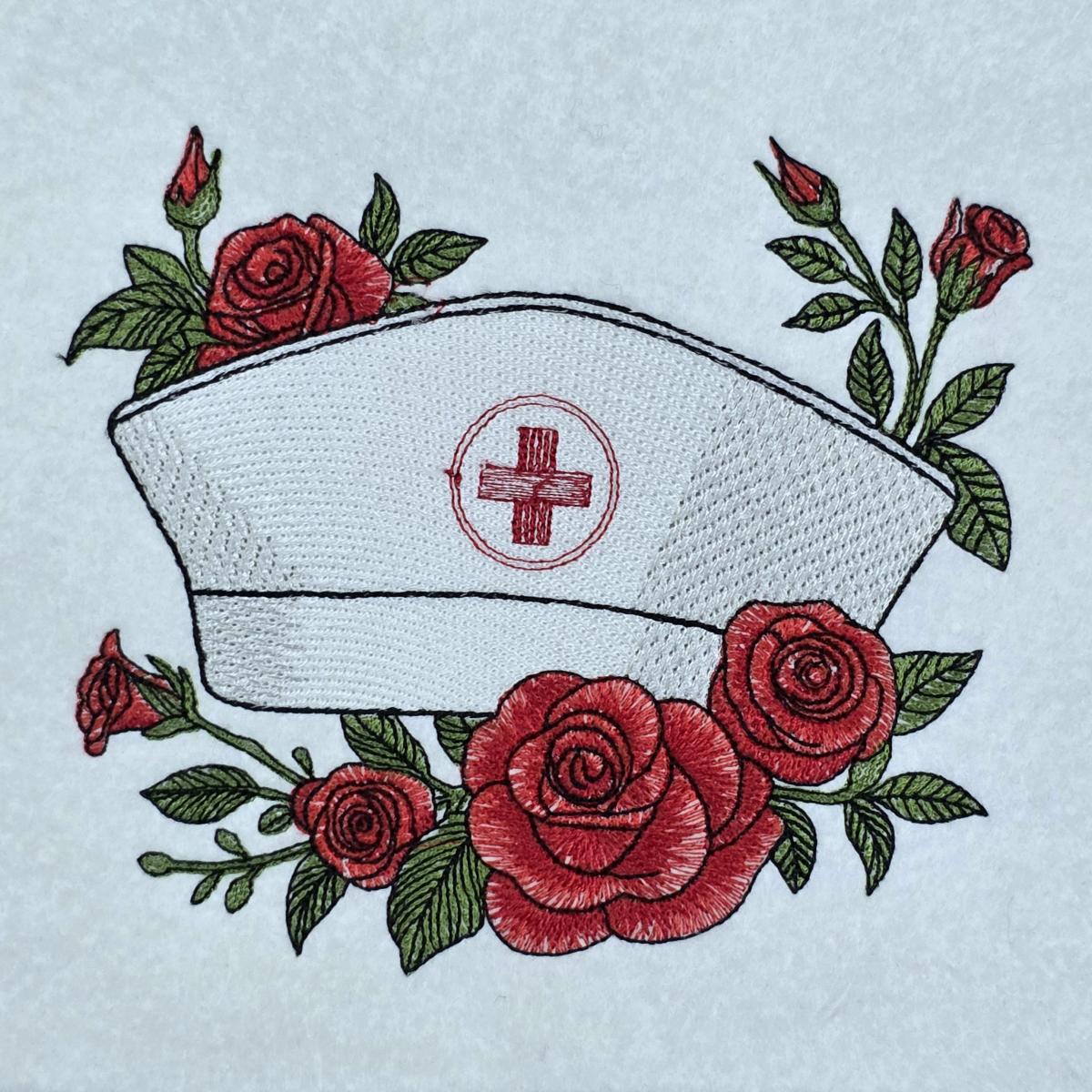 floral-nurse-cap