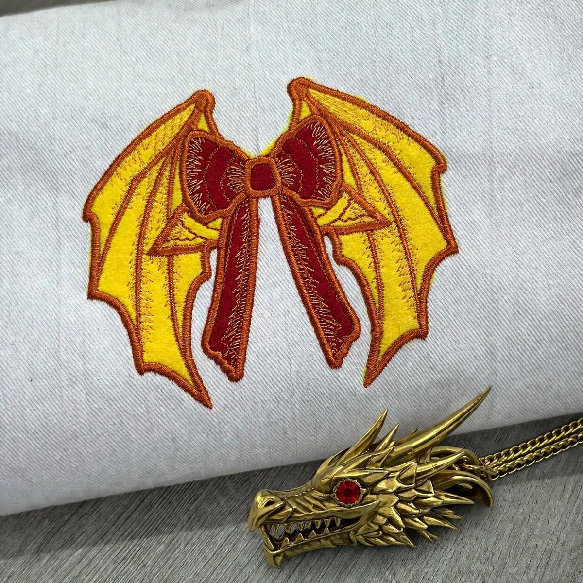golden-dragon-wing-ribbon-bow-applique