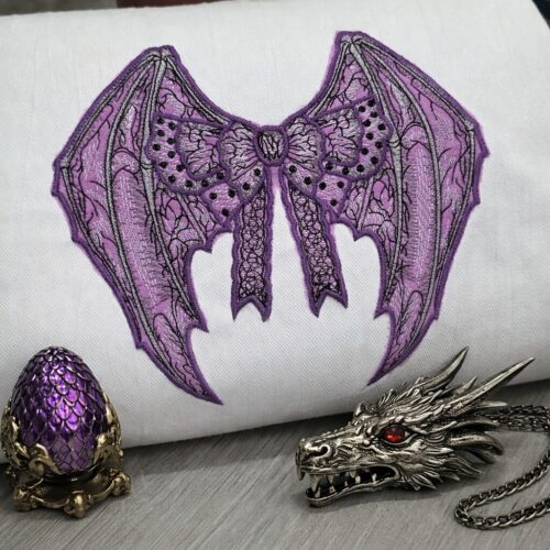 gothic-purple-dragon-wing-bow-applique
