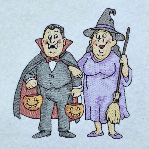 halloween-witch-and-vampire-old-couple