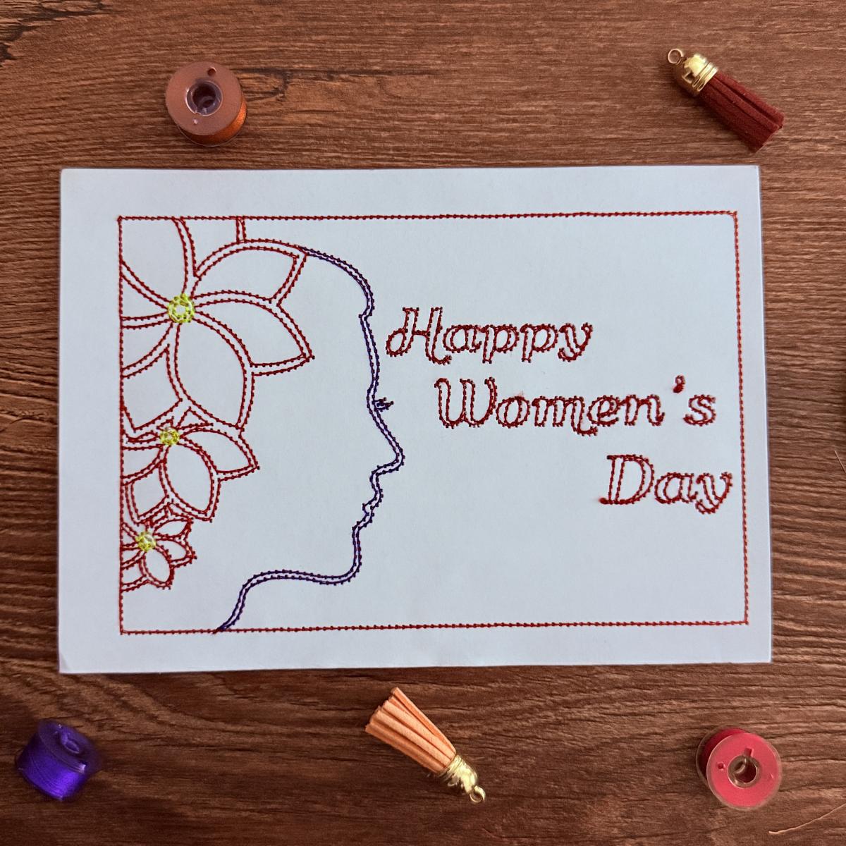 happy-womens-day-silhouette-cardstock