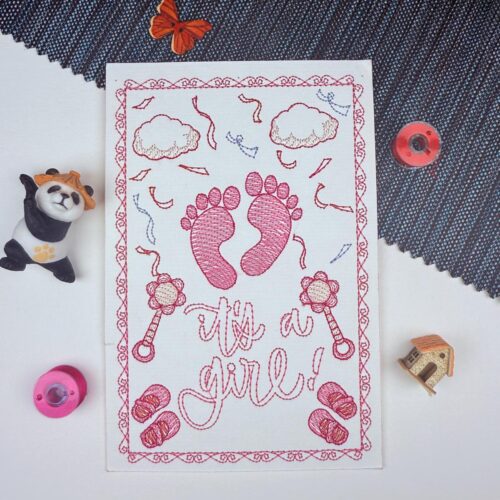 its-a-baby-girl-announcement-cardstock