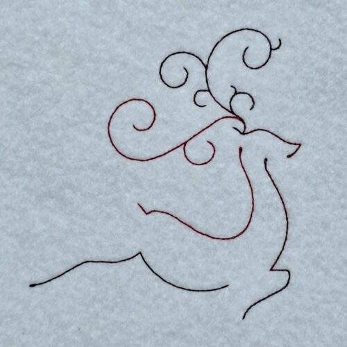 minimal-line-art-deer