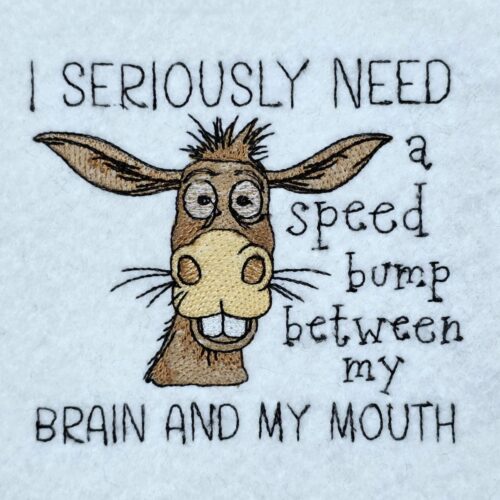 speed-bump-humorous-donkey-quote