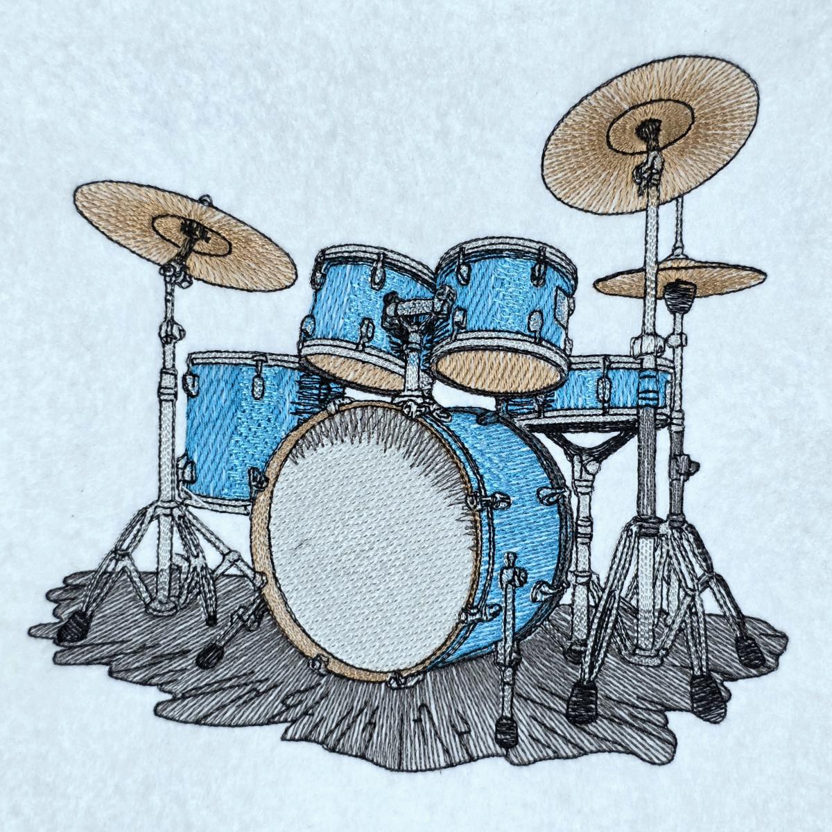 classic-drum-set-music-design