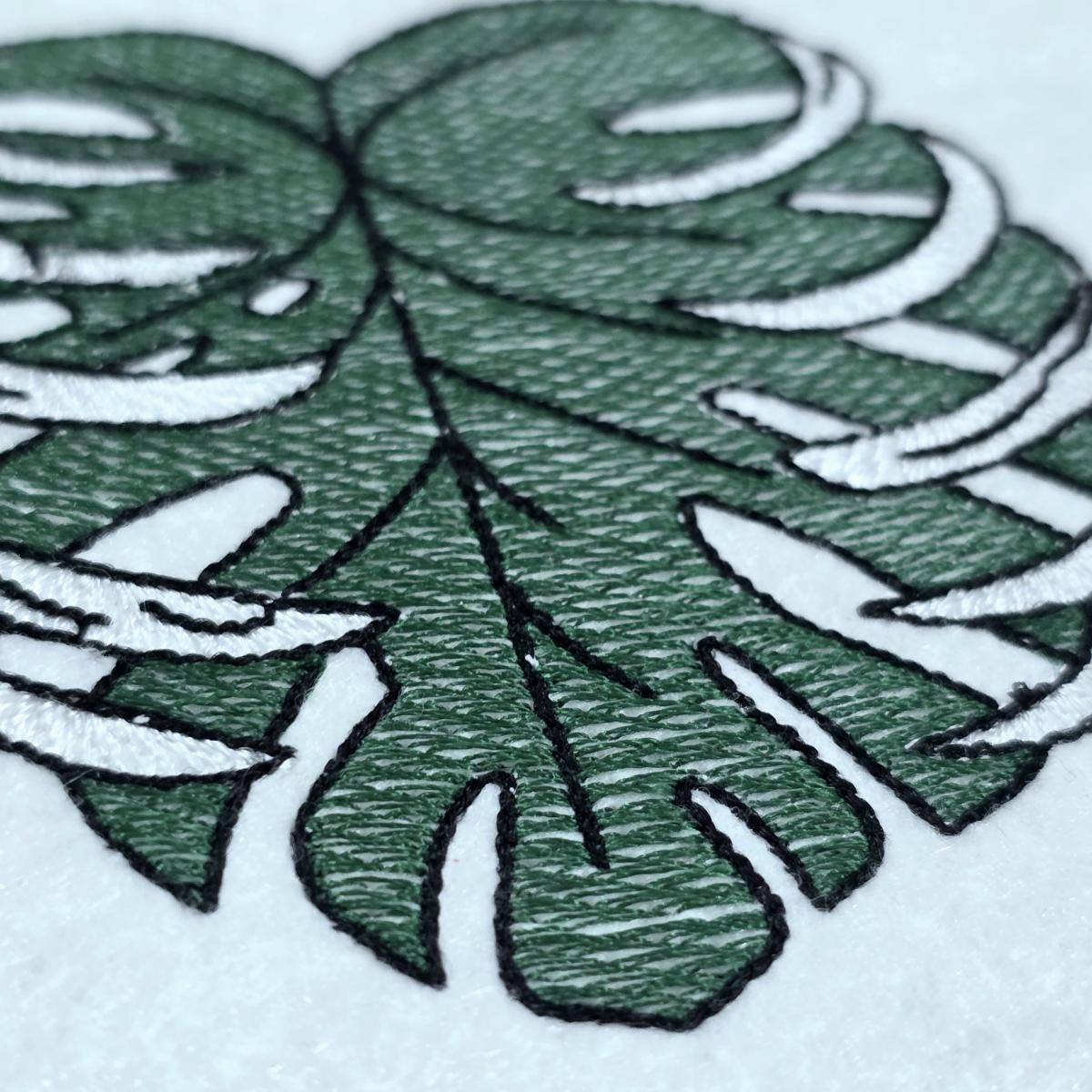 green-monstera-leaf-embroidery-design