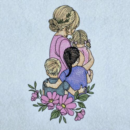 mother-children-sweet-embrace