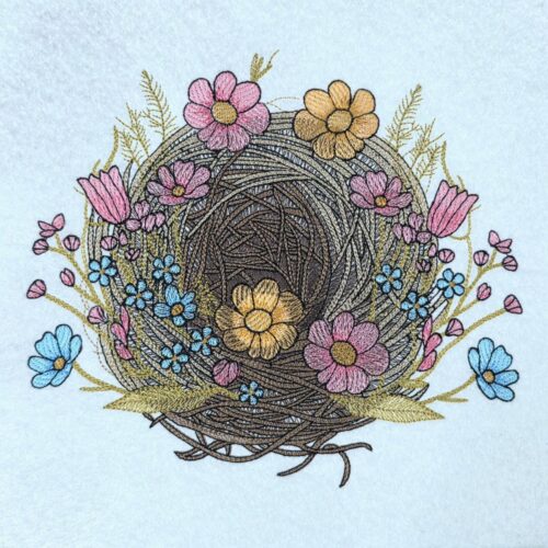 springtime-flower-nest