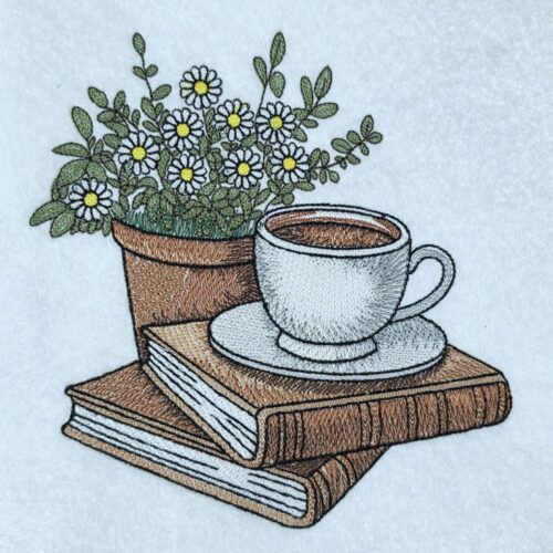 tea-among-flowers-and-books