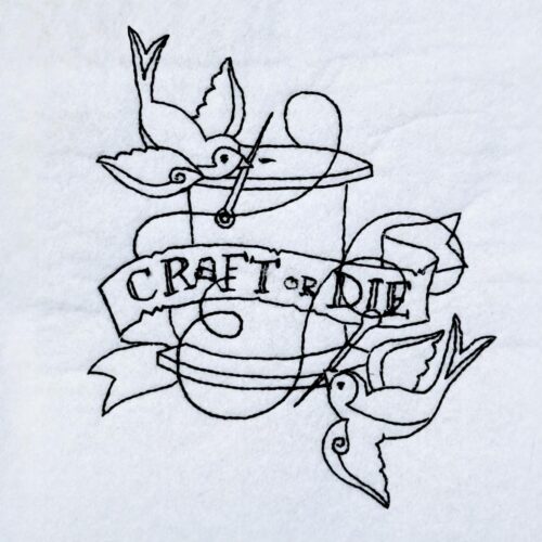 Craft-Or-Die-Line-Art
