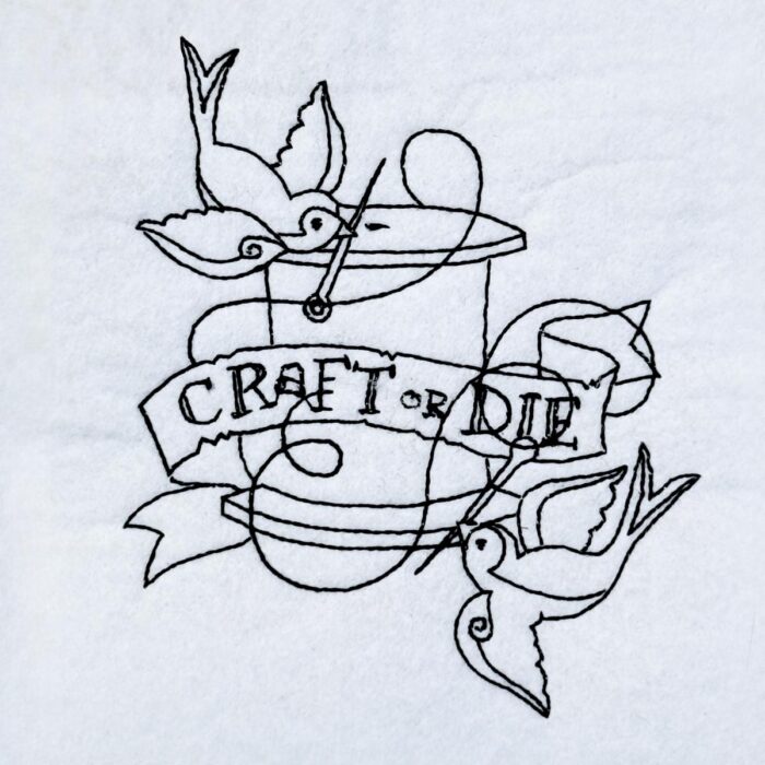 Craft-Or-Die-Line-Art