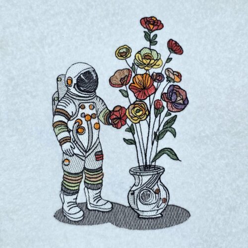 astronaut-with-floral-pot